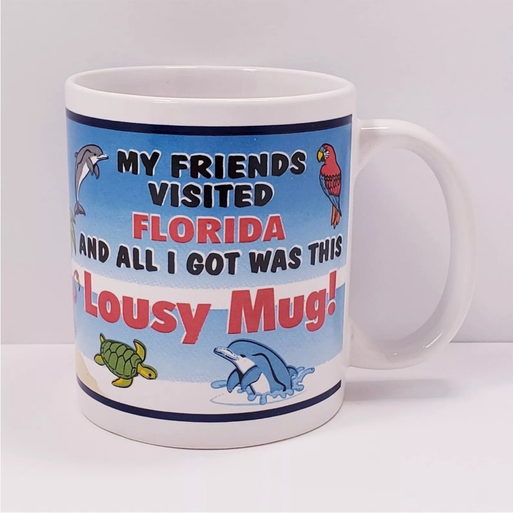 Florida Souvenir 10 oz. Ceramic Coffee/ Tea Mug Cup, New